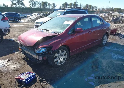 2010 Honda Civic Lx z USA, uszkodzony, nr VIN 19XFA1F55AE025162